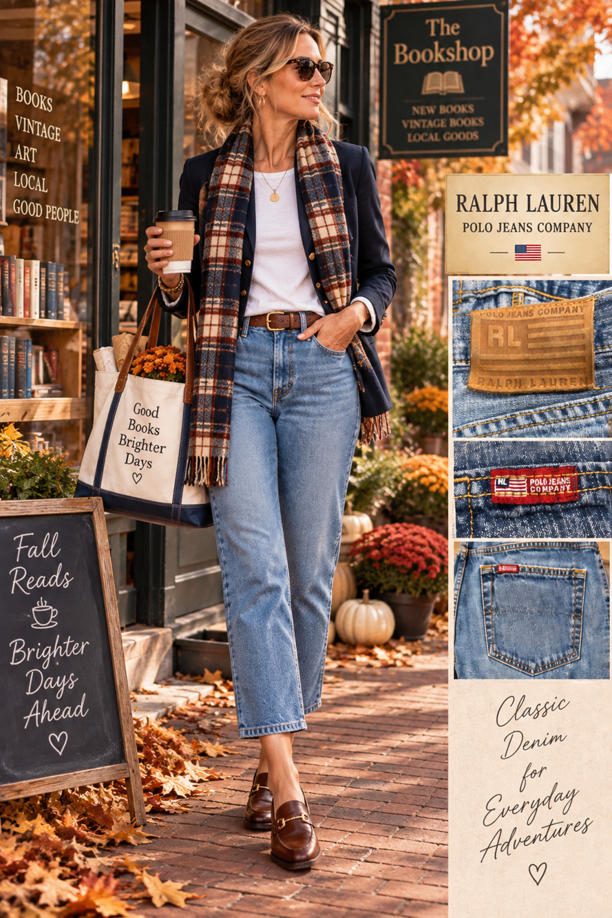 Vintage Ralph Lauren Polo Jeans Cropped Saturday Jean Womens 10 Y2K